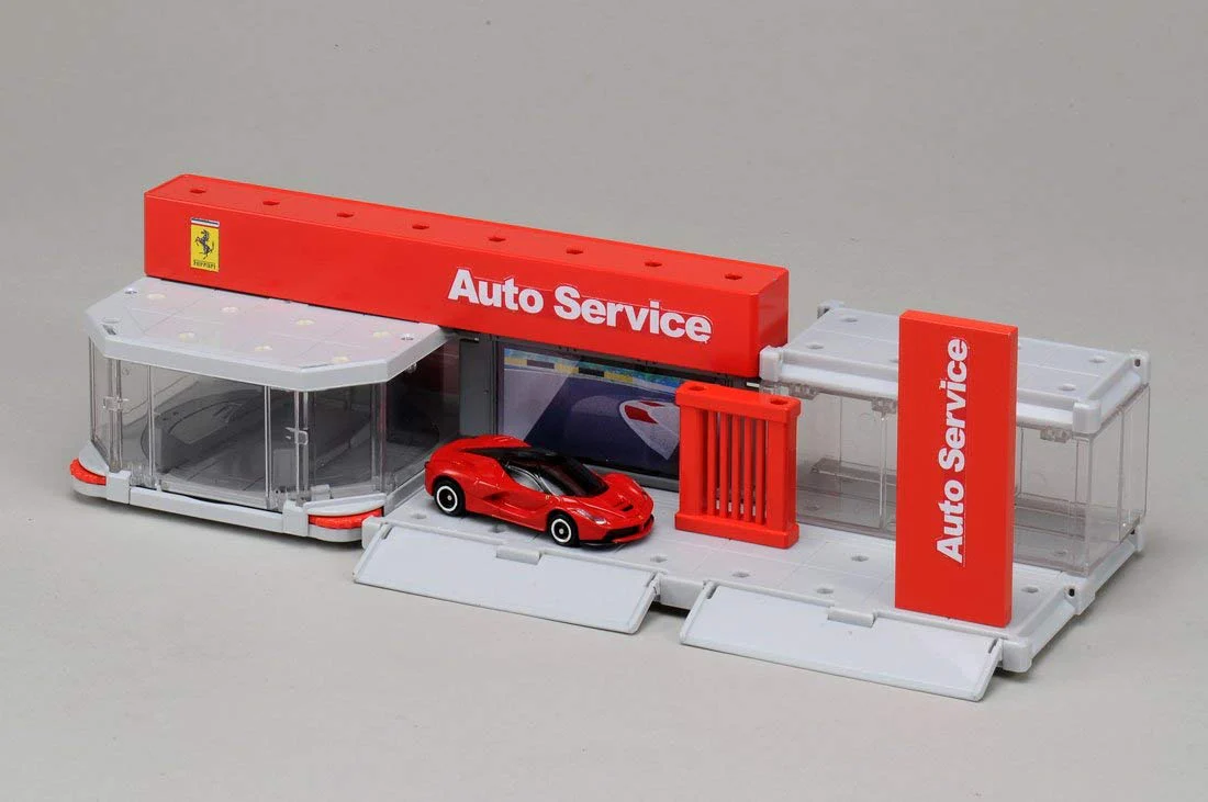 TOMICA Town City Scene Ferrari Showroom - Image 6