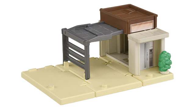 TOMICA TOWN Connectable Road Parts Set (with House) - Image 2