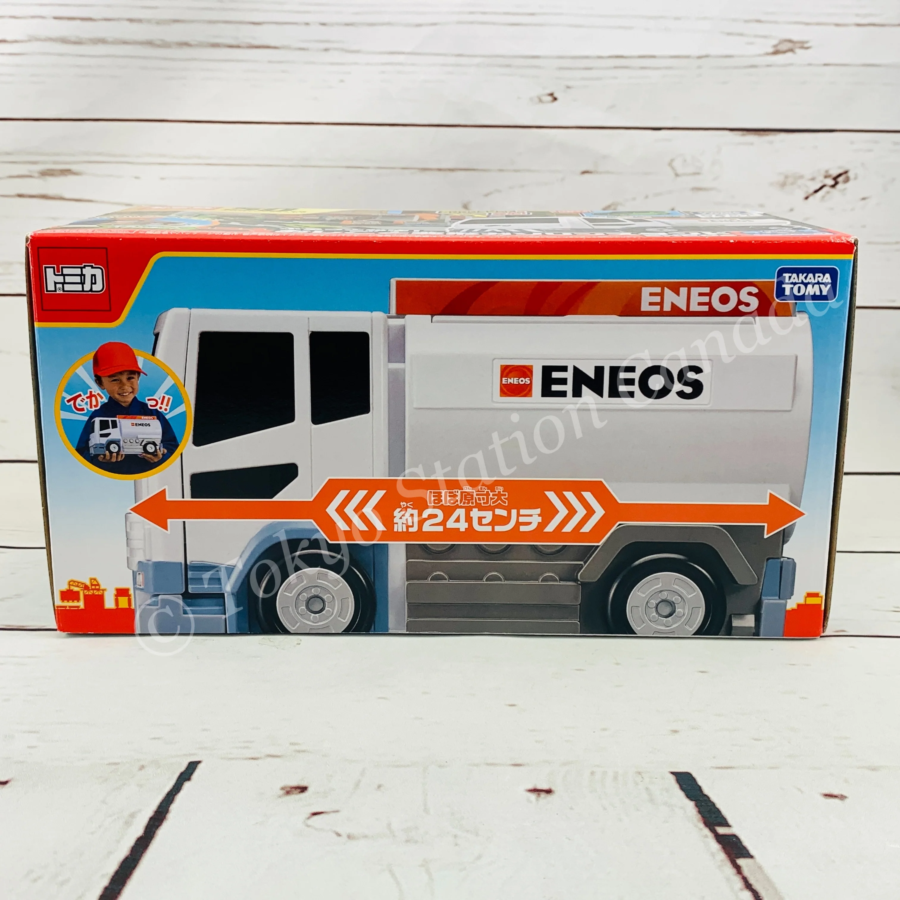 TOMICA TOWN ENEOS Gas Station Transformer 50th ANNIVERSARY EDTION (Including Suzuki Jimny) 4904810176084 - Image 3