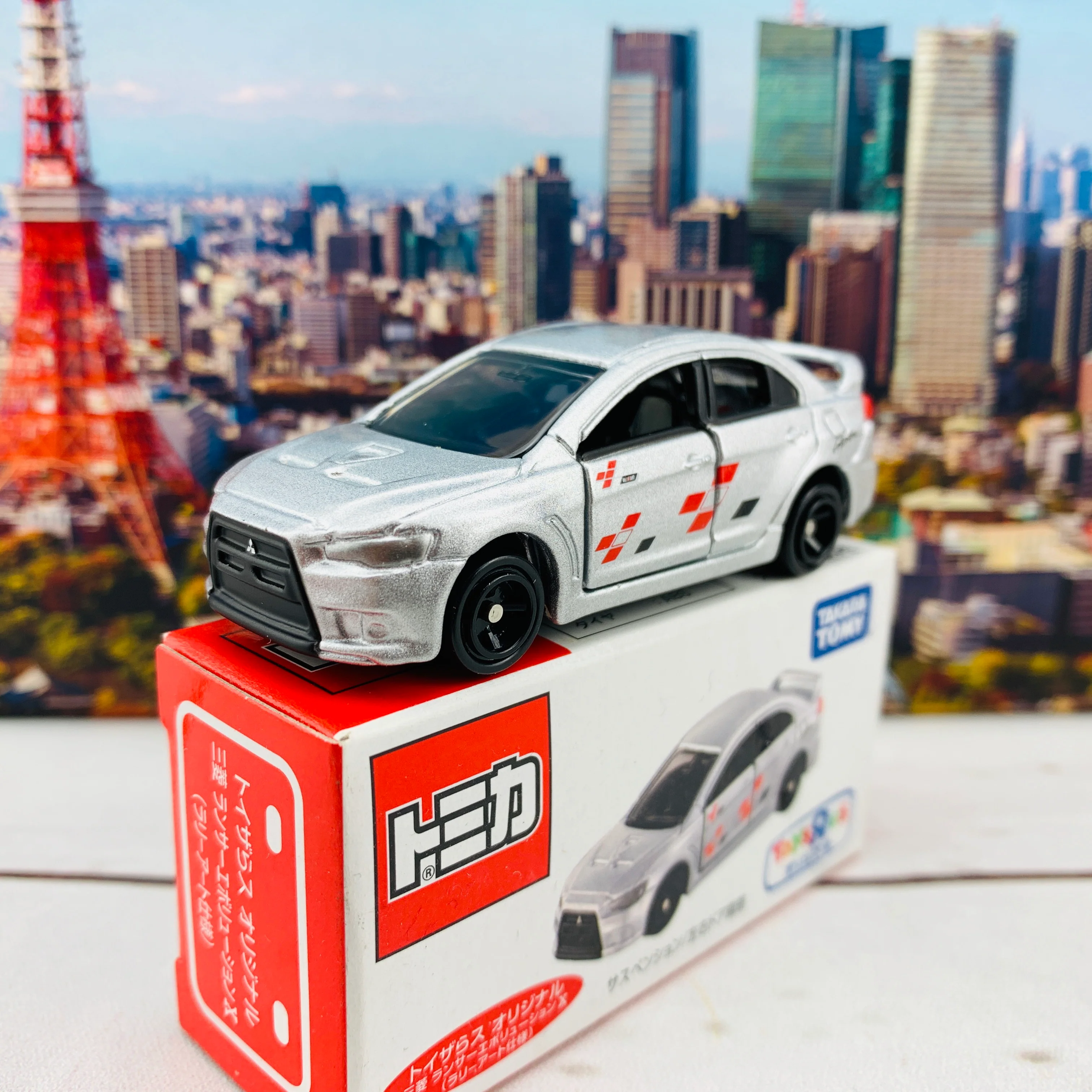 Tomica Toysrus Original Mitsubishi Lancer Evolution X Ralliart - Image 2