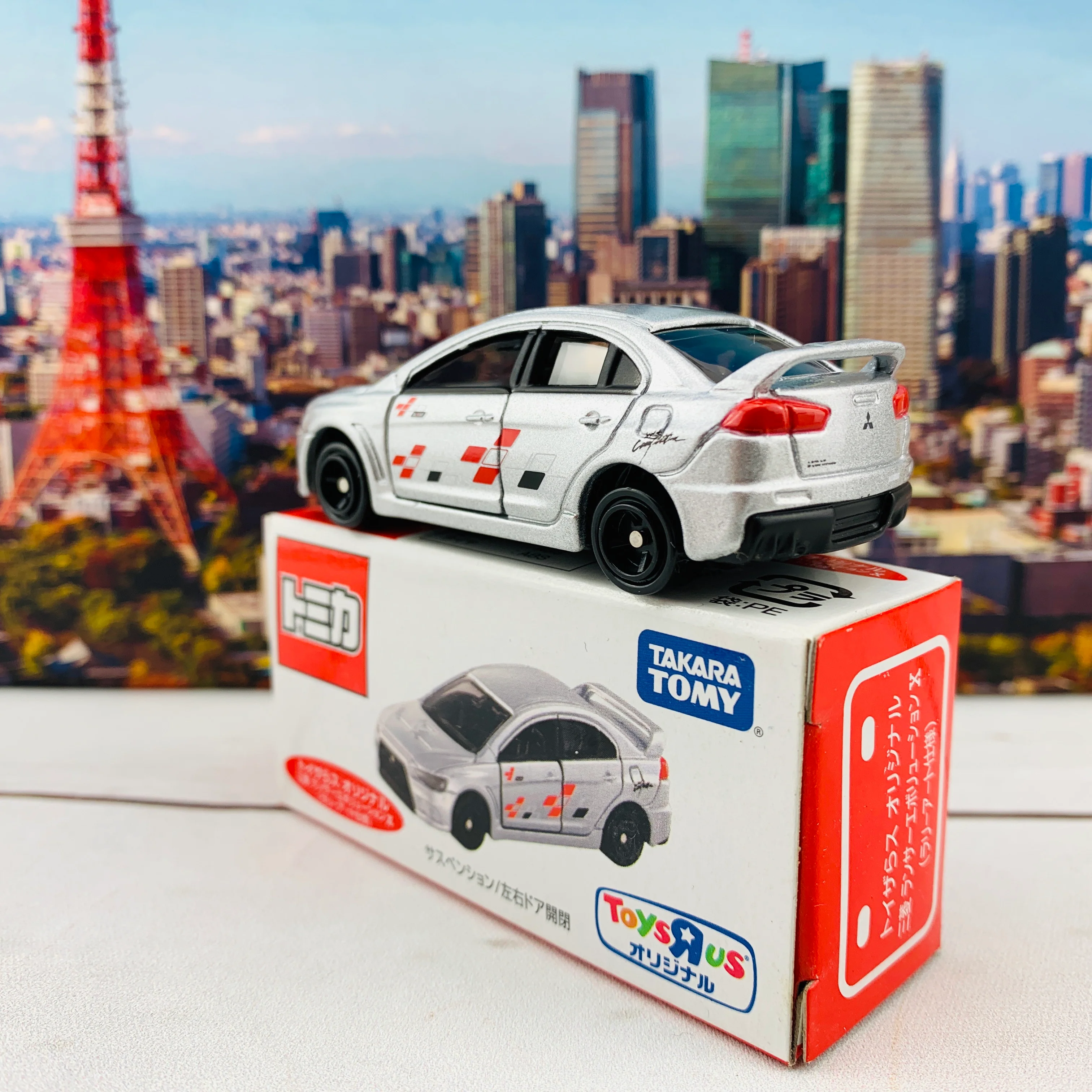 Tomica Toysrus Original Mitsubishi Lancer Evolution X Ralliart - Image 3