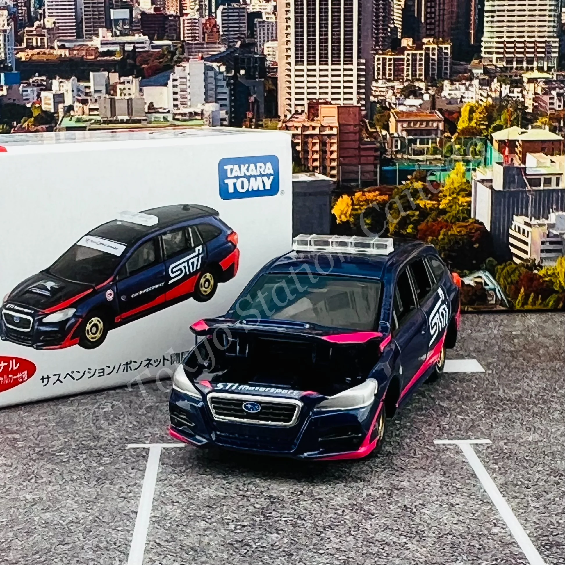 TOMICA TOYSRUS Subaru Levorg Fuji Speedway Official Car - Image 2