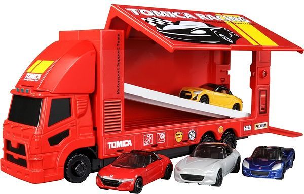 TOMICA TRANSPORTER SET (TOMICA RACING MOTORSPORT SUPPORT TEAM) - Image 2