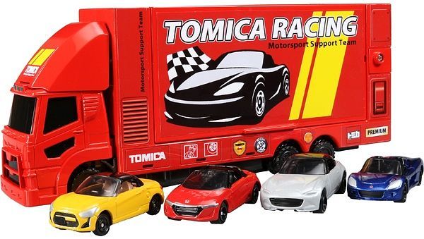 TOMICA TRANSPORTER SET (TOMICA RACING MOTORSPORT SUPPORT TEAM) - Image 5