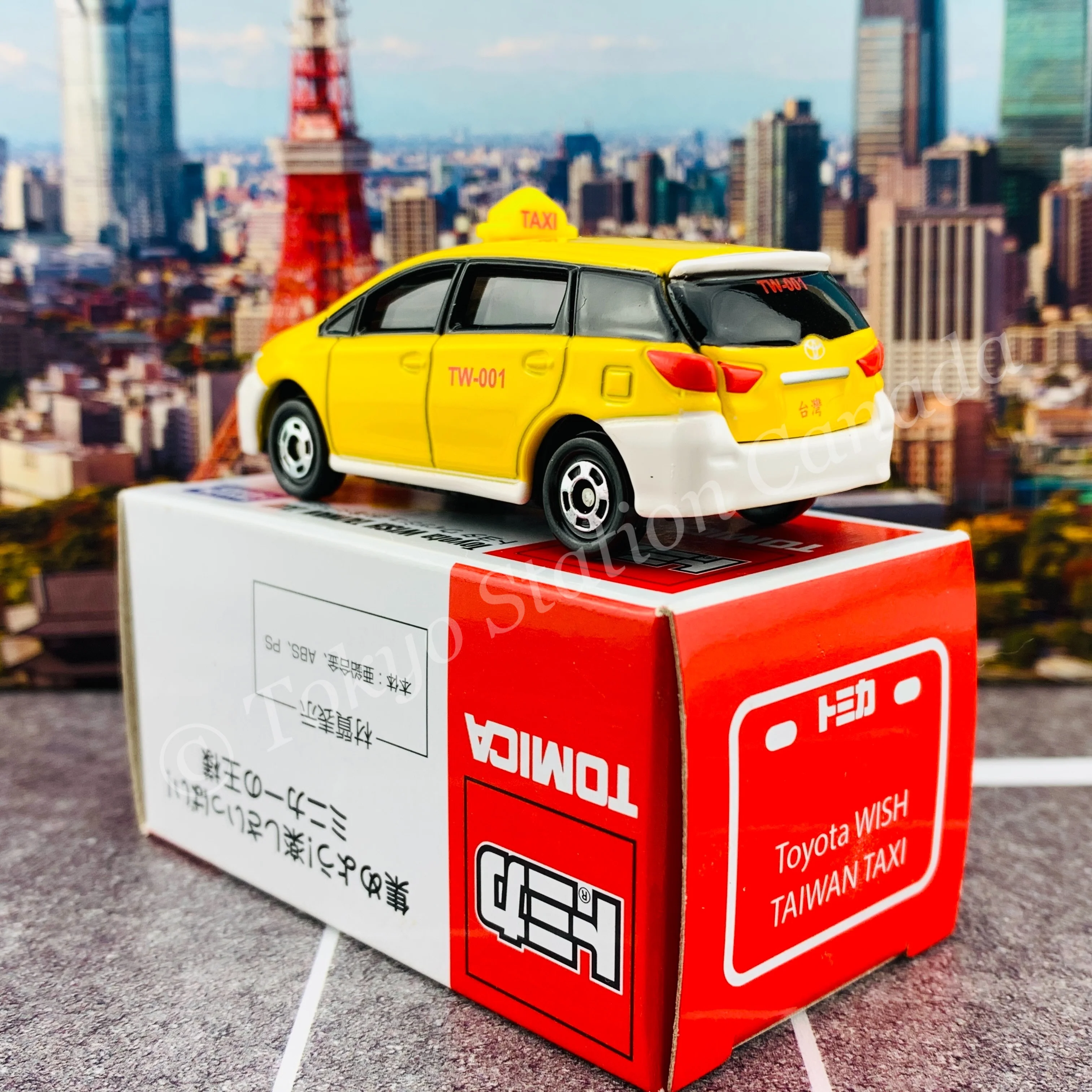 TOMICA Toyota Wish Taiwan Taxi - Image 5