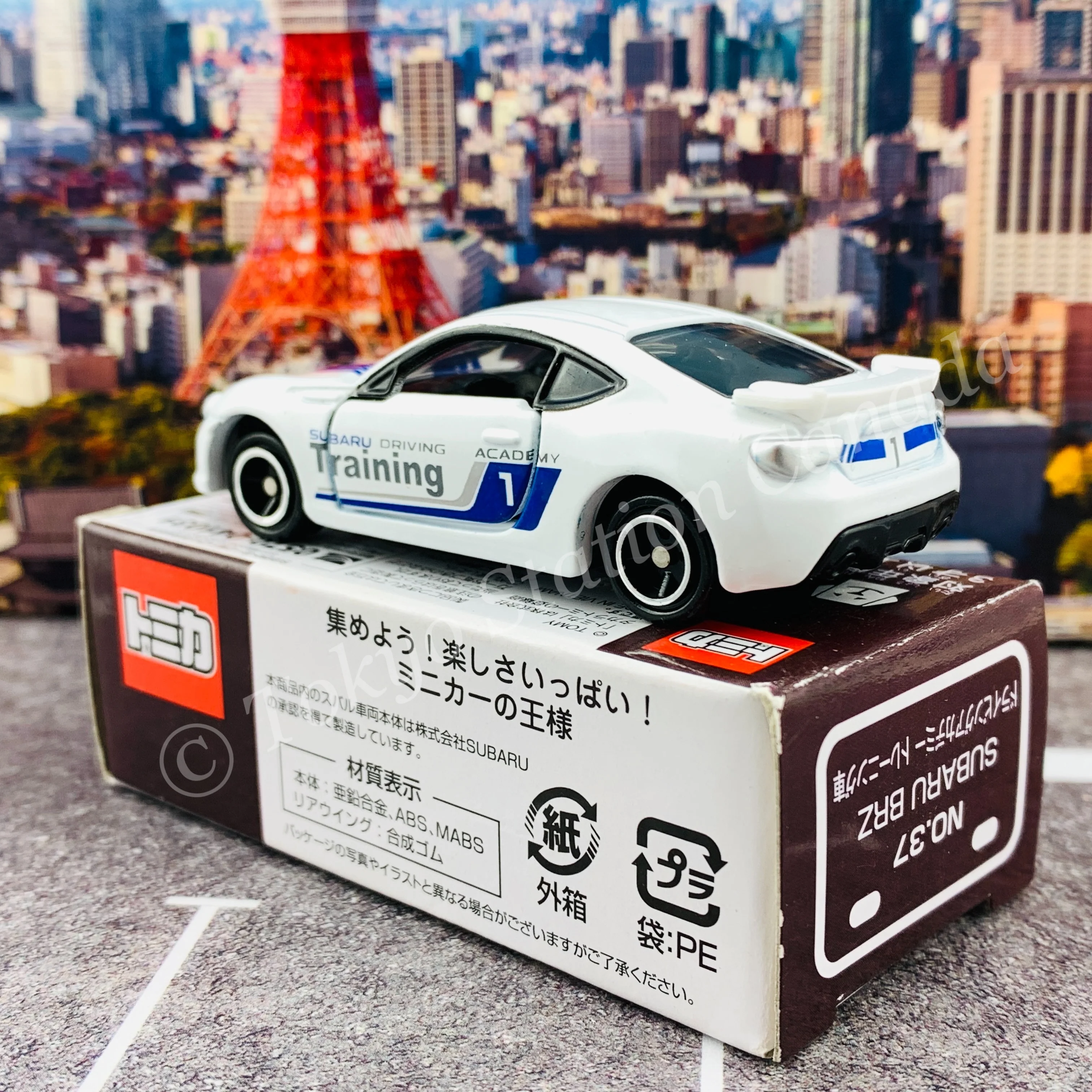 TOMICA x AEON No. 37 SUBARU BRZ (SUBARU DRIVING Training) 4904810966784 - Image 5