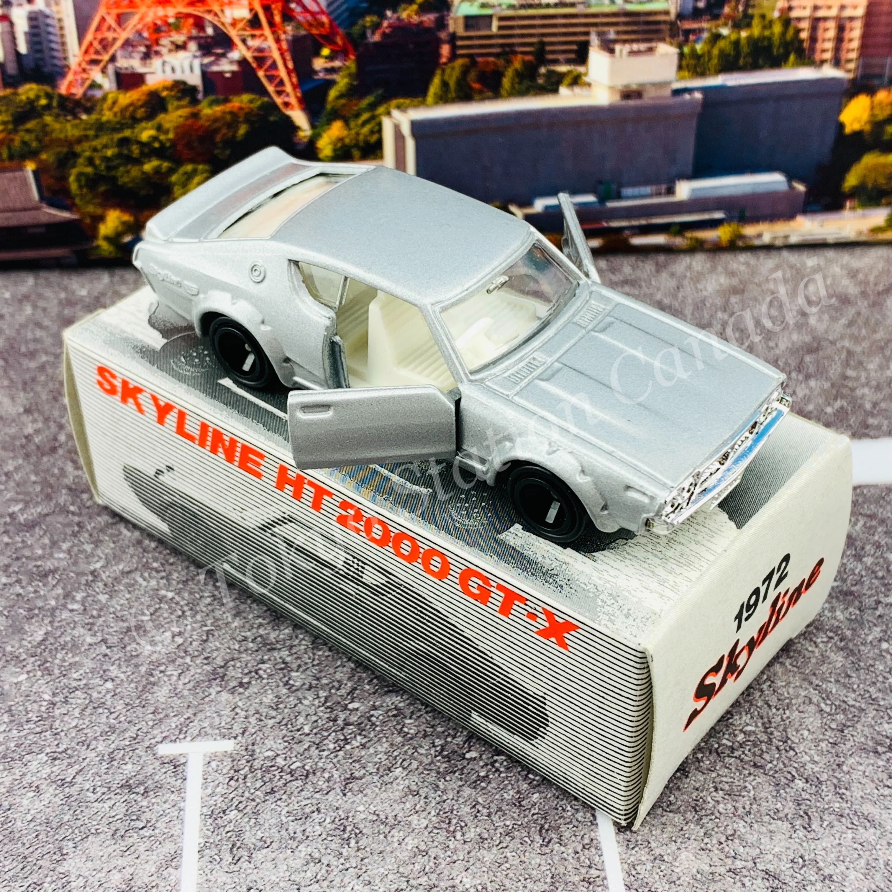 TOMICA x MINI CAR SHOP IINO 1972 Skyline HT 2000 GT-X MADE IN JAPAN - Image 5
