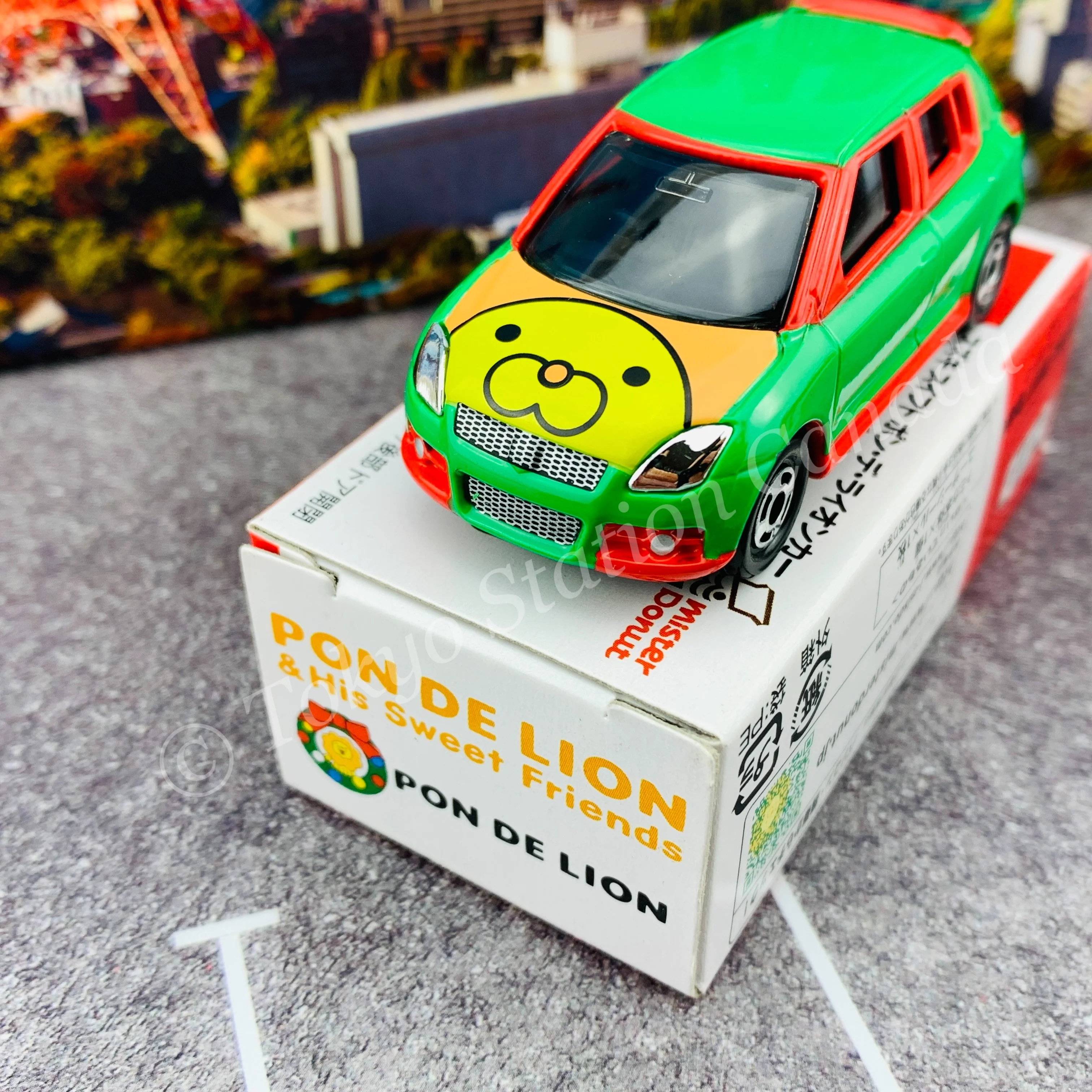 TOMICA x PON DE LION & His Sweet Friends - PON DE LION (SUZUKI SWIFT SPORT Presented by Mister Donut - Image 2