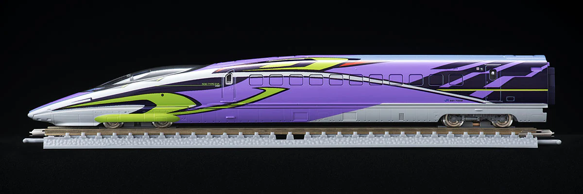 TOMIX FIRST CAR MUSEUM JR 500 Sanyo SHINKANSEN "500 TYPE EVA" FMC-02 ** Minor damage on the packaging box ** - Image 3