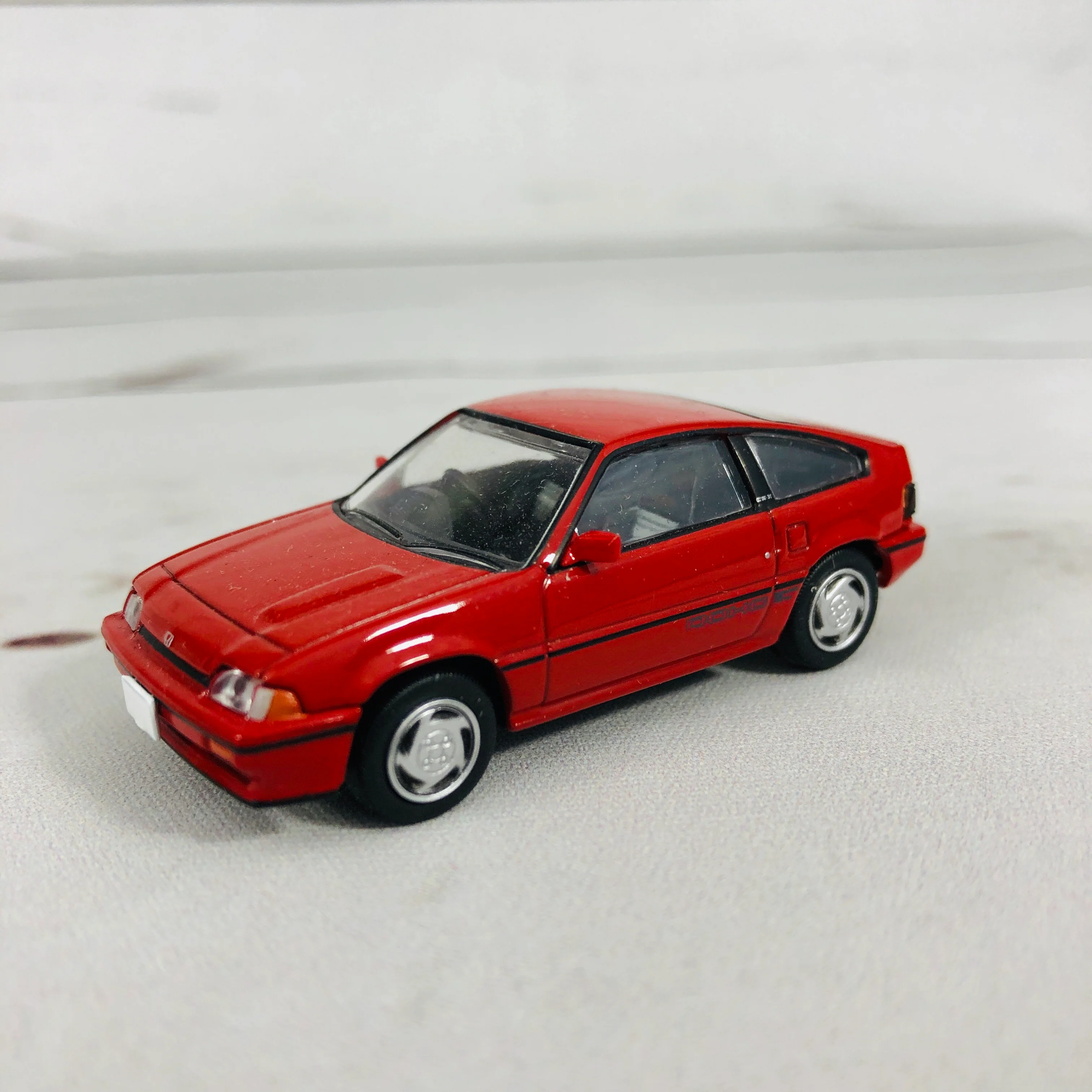 Tomica Limited Vintage Neo TOMYTEC LV-N35 Honda BALLADE SPORTS CRX Si (1985) Red - Image 3