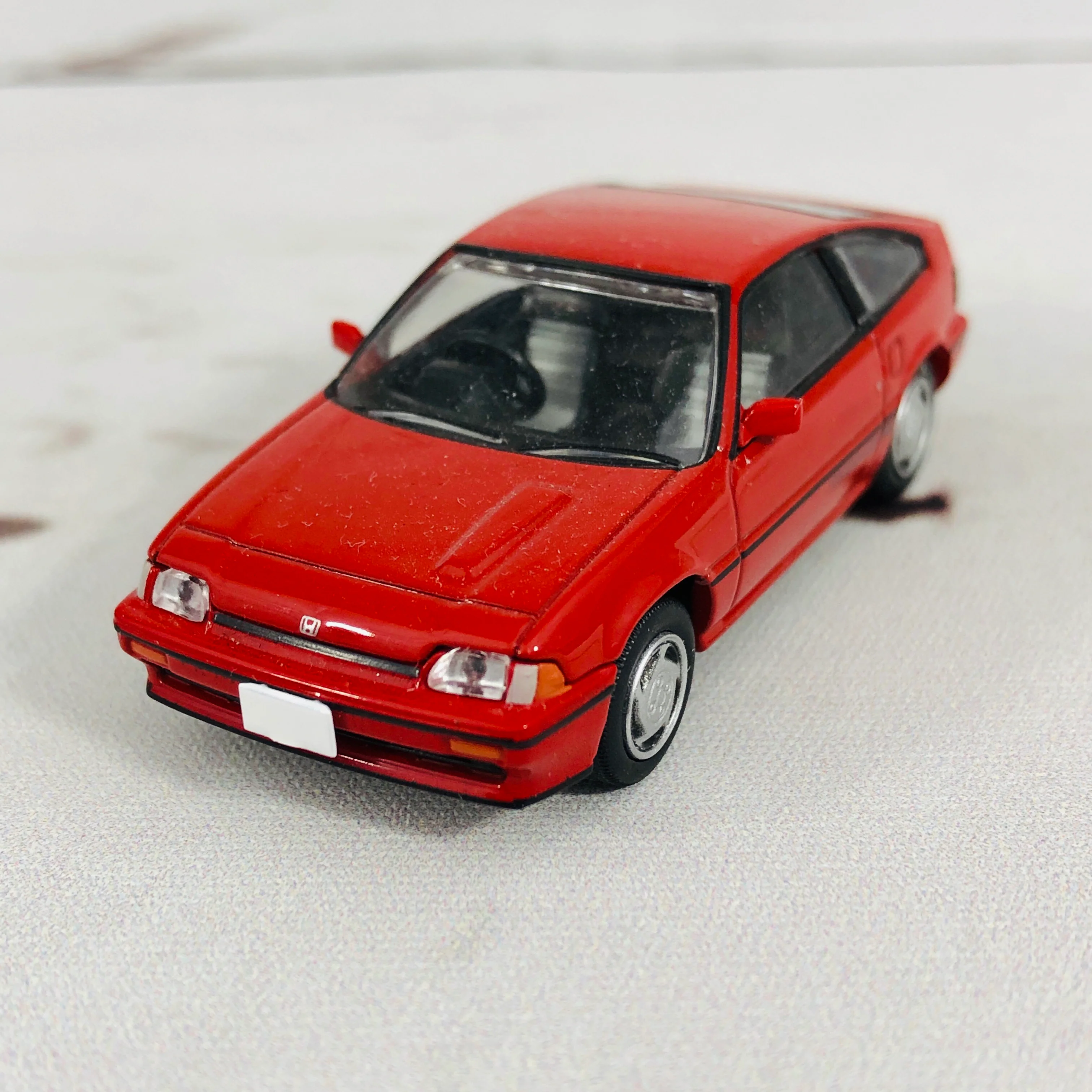 Tomica Limited Vintage Neo TOMYTEC LV-N35 Honda BALLADE SPORTS CRX Si (1985) Red - Image 4