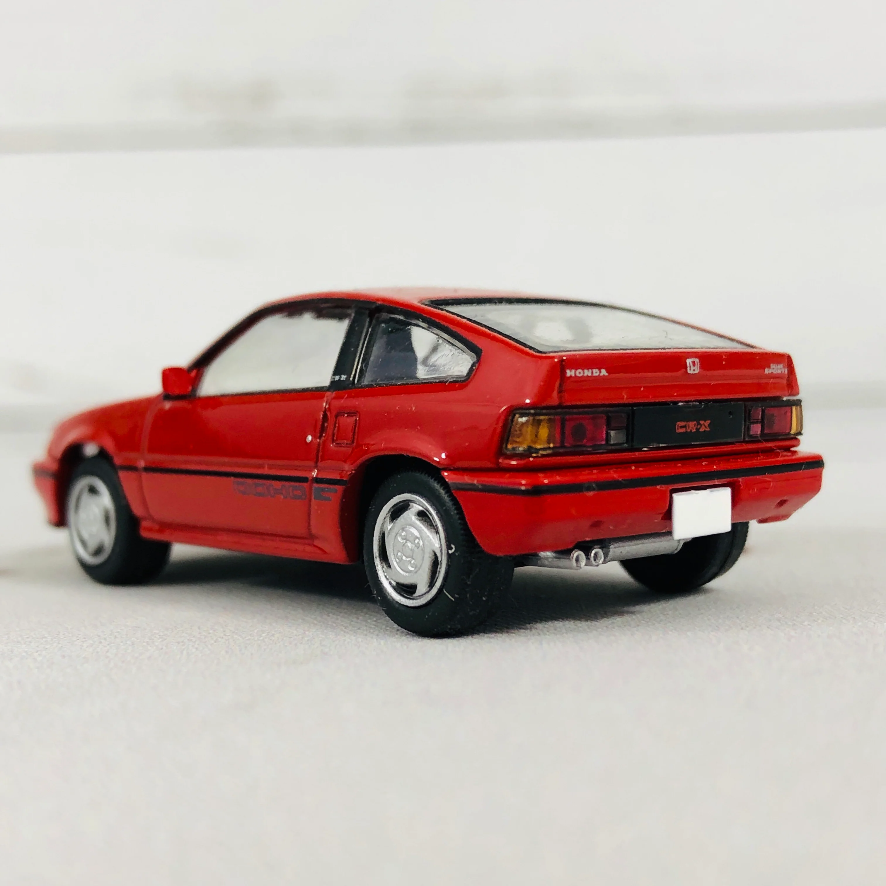 Tomica Limited Vintage Neo TOMYTEC LV-N35 Honda BALLADE SPORTS CRX Si (1985) Red - Image 8