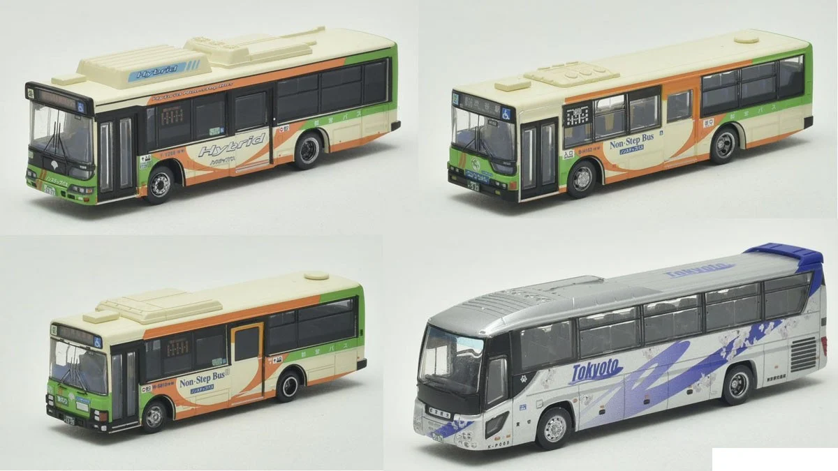 TOMYTEC N Scale The Bus Collection Toei Bus Special Complete set of 12 (4543736313182) - Image 6