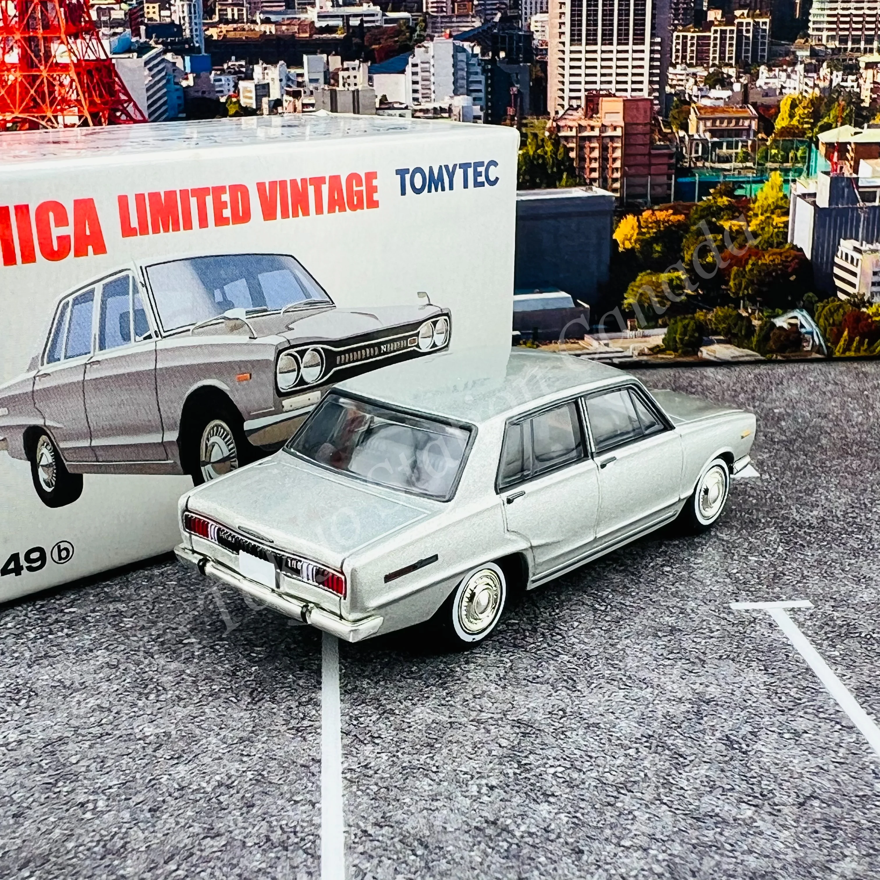 TOMYTEC TLV 1/64 NISSAN SKYLINE 1800 DELUXE LV-49b - Image 2