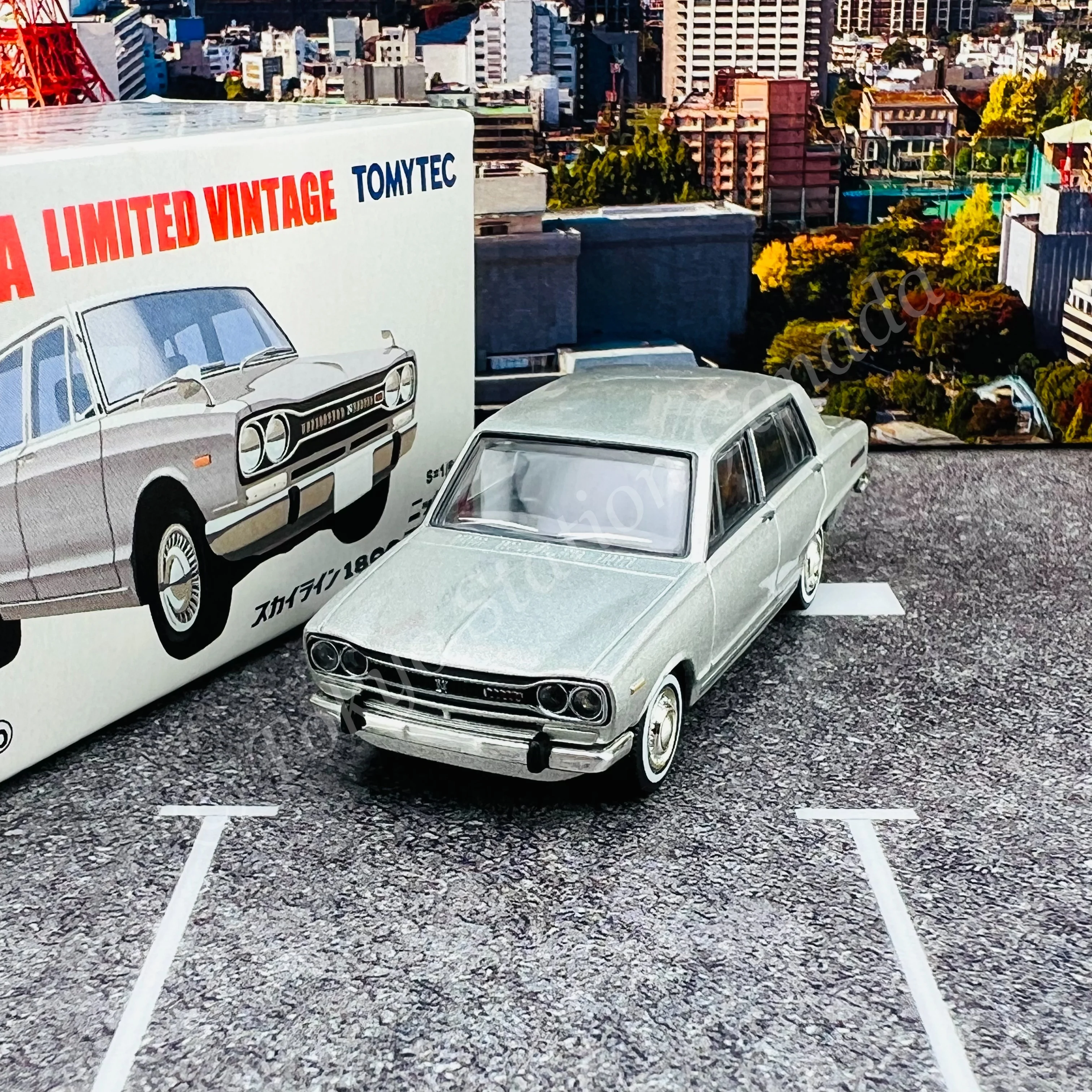TOMYTEC TLV 1/64 NISSAN SKYLINE 1800 DELUXE LV-49b - Image 4