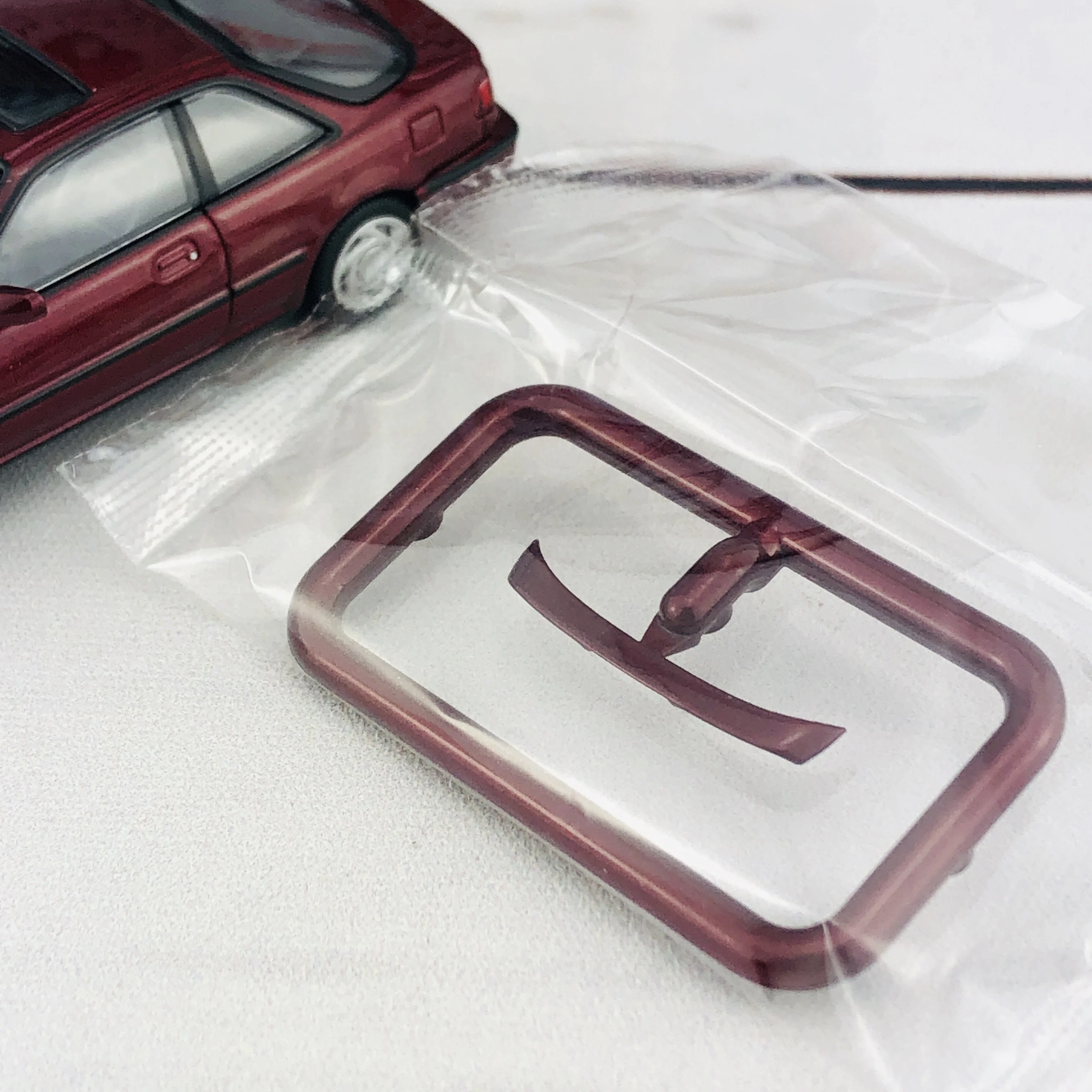 Tomytec Tomica Limited Vintage Neo 1/64 LV-N193a Honda Integra 3 Door Coupe XSi Red (1989) - Image 7