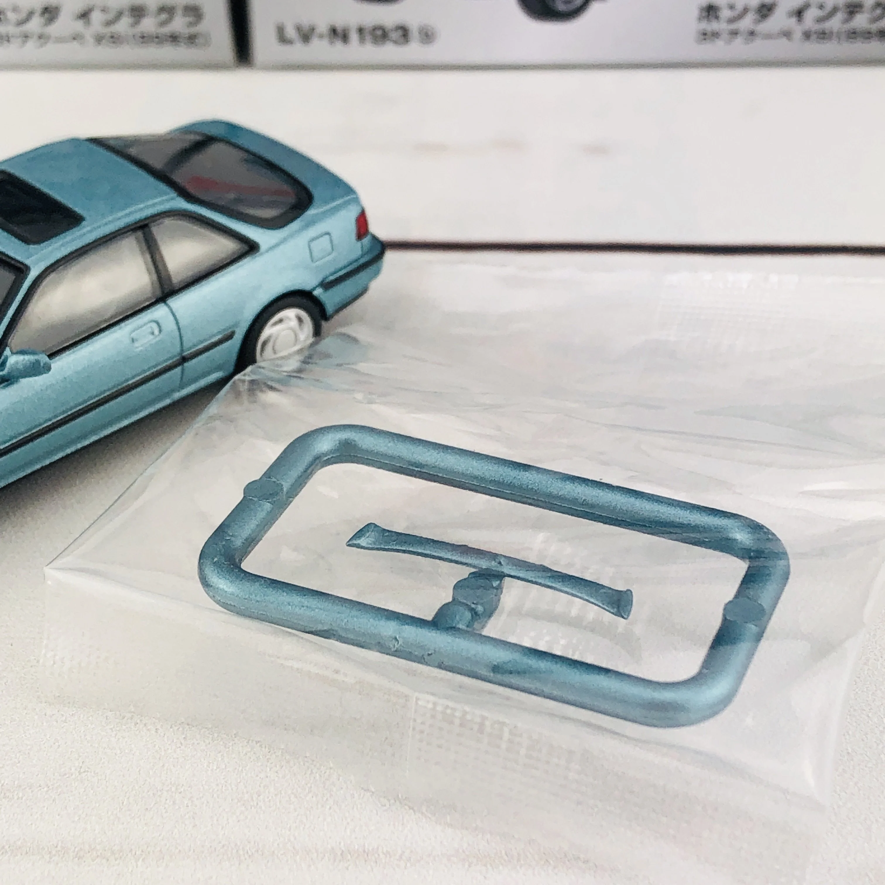 Tomytec Tomica Limited Vintage Neo 1/64 LV-N193b Honda Integra 3 Door Coupe XSi Blue (1989) - Image 7