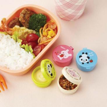 TORUNE Mini round container set of 4 P-3080 Made in Japan - Image 4