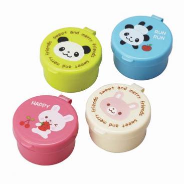 TORUNE Mini round container set of 4 P-3080 Made in Japan - Image 5