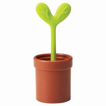 TORUNE Silicone Leaf Shape Tea Infuser P-3163 - Image 7