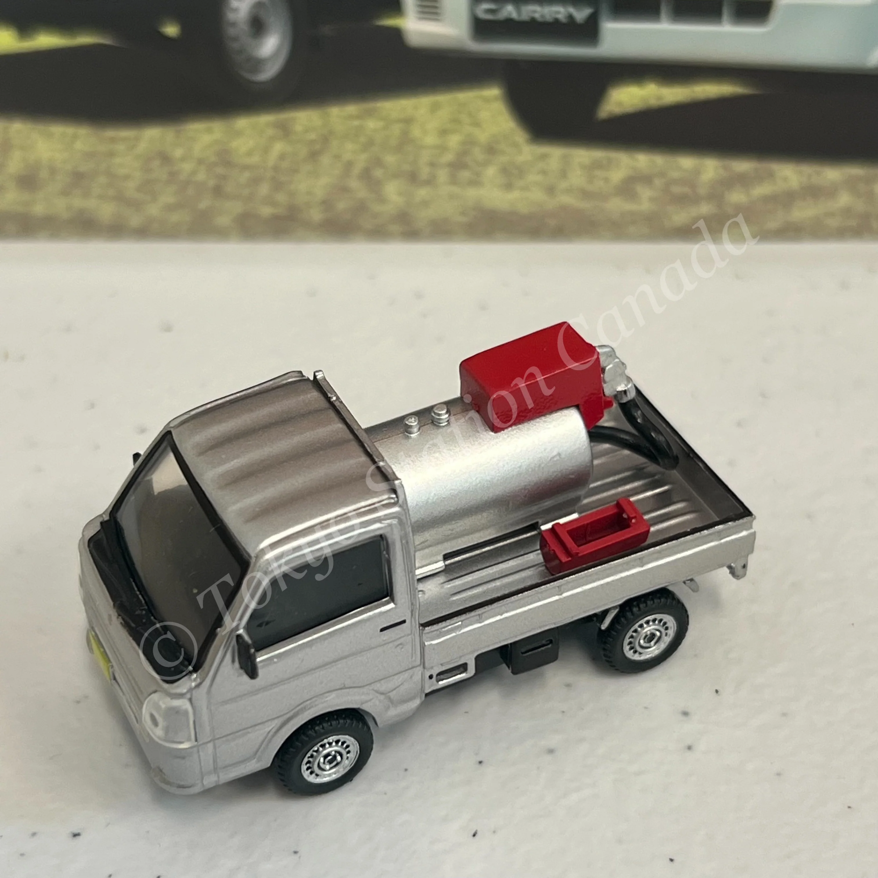TOYS CABIN Capsule 1/64 SUZUKI CARRY 2 - SILVER - Image 2