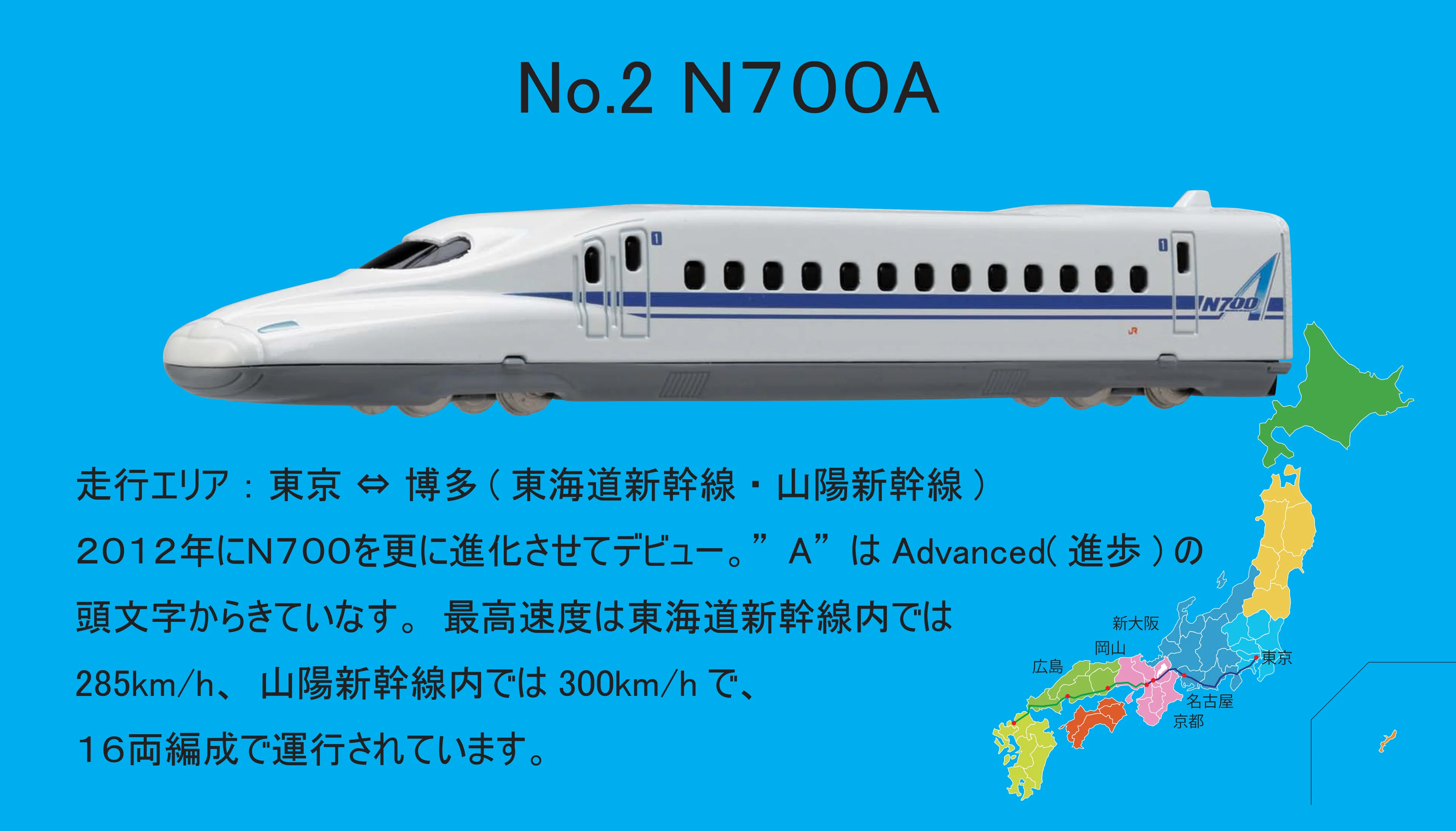 TRANE N Scale Train No. 2 N700-Advanced - Image 2
