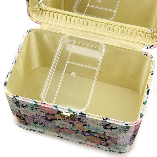 Flower Print Makeup Cosmetic Case - Image 2