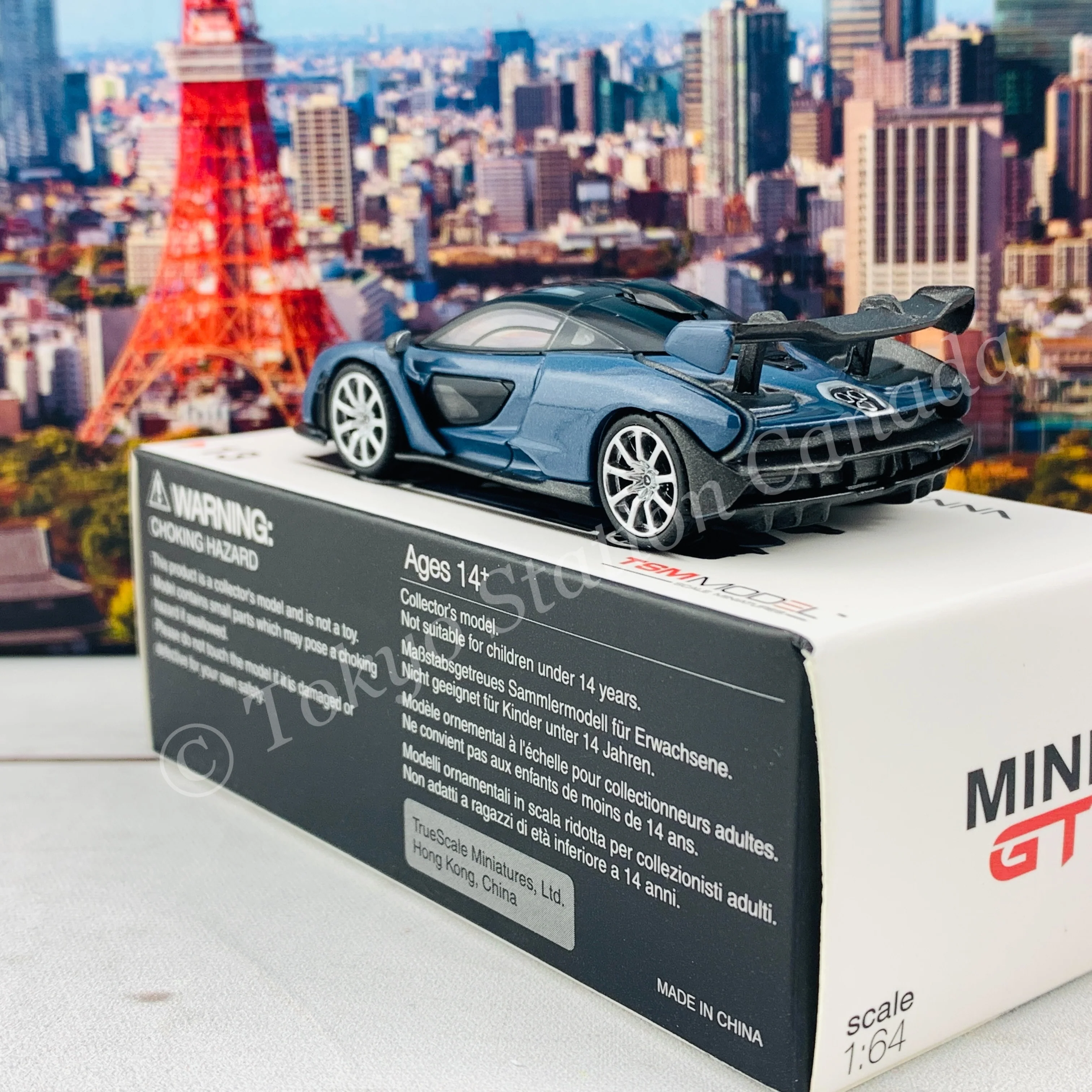 MINI GT McLaren Senna Victory Grey - RHD MGT00013-R - Image 5