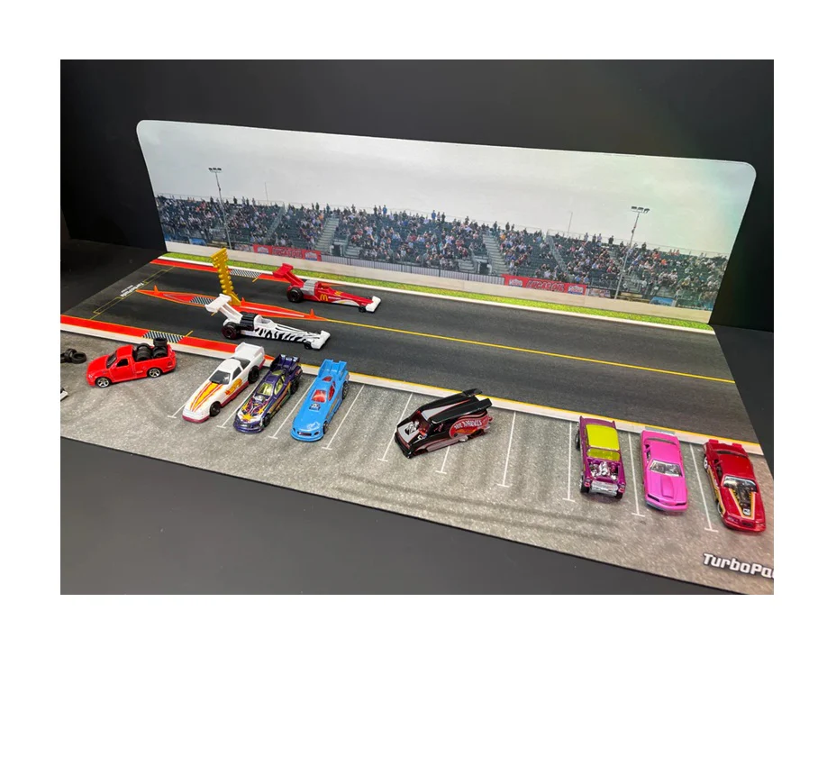 TurboPads 1/64 Drag Racing Desktop Pad 70cm x 35cm - Image 2