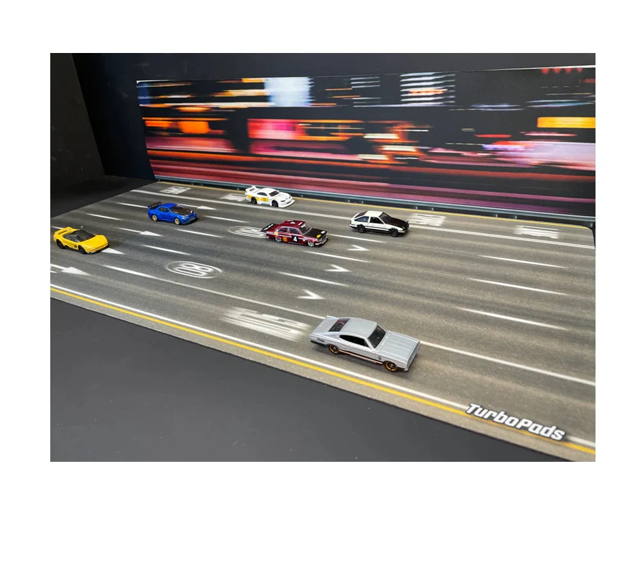 TurboPads 1/64 Highway Desktop Pad 70cm x 35cm - Image 2