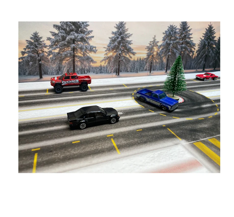 TurboPads 1/64 Winter Desktop Pad 70cm x 35cm - Image 2