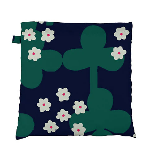 w.p.c Charm Ribbon Tote / Rain Bag in clover Navy - Image 2
