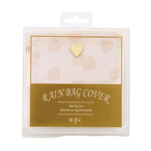 w.p.c Tote / Rain Bag in Fluffy heart pink - Image 2