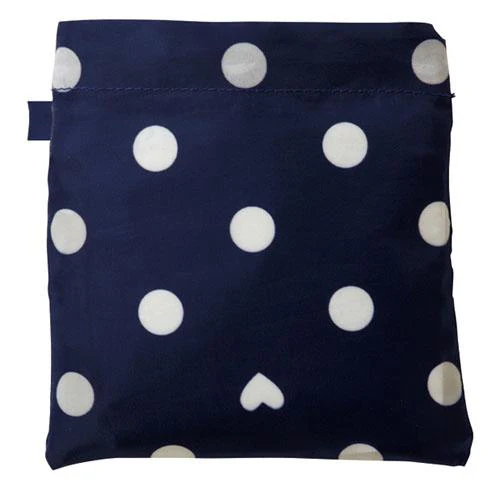 w.p.c Tote / Rain Bag in Navy peace dot - Image 2