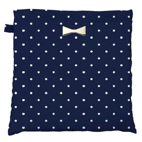 w.p.c Tote / Rain Bag in Pin dot Navy blue - Image 2