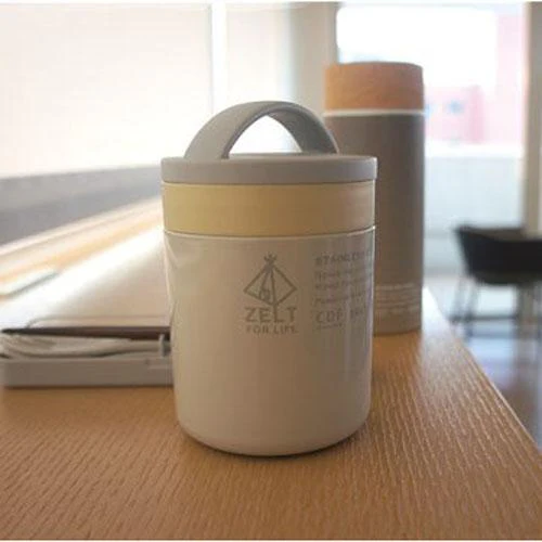ZELT Stainless Steel Food Contianer - Small Grey - Image 2