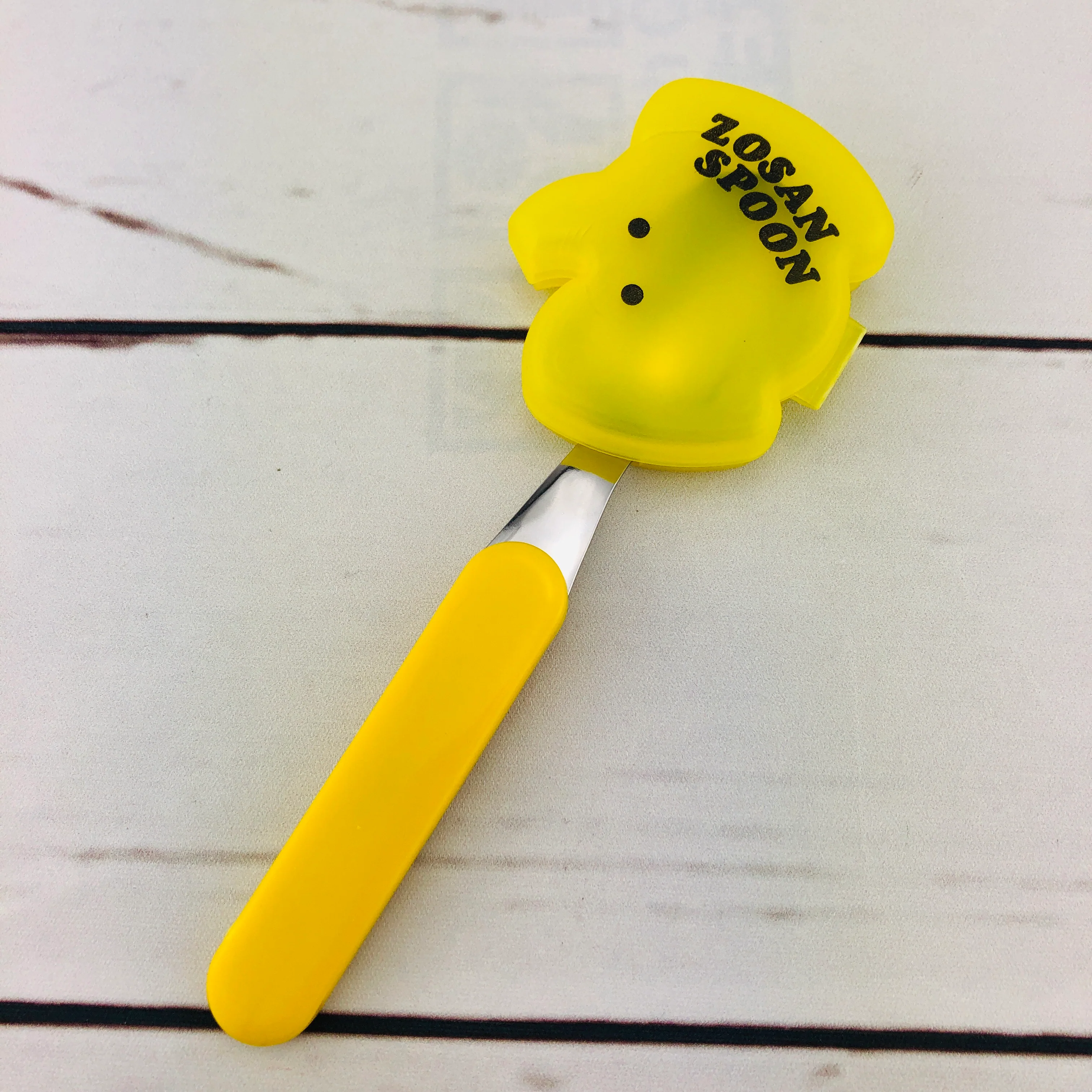 ZOSAN Spoon with cover - Yellow - Image 3
